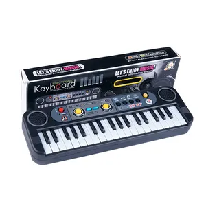Mini-jouet Musical électronique de 37 touches pour enfants, instrument avec clavier, Piano - Product Image 1