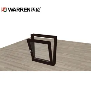 Jendela Warren 46X46/45X45 Jendela Kaca Tempered NFRC AAMA Sertifikat Amerika