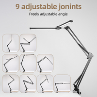 Pour l'étude pliable Dimmable Protection des yeux Usb ajuster 3000K-6000K lumière lampe de Table de chevet lampes de Table/lampe de bureau Led/lampe de bureau