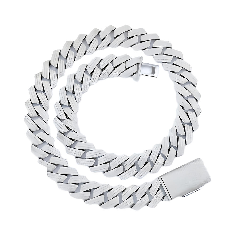 ANJALI Custom 925 Sterling Silver Moissanite Diamond Necklace