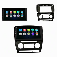 Autoradio Android 15 Lecteur Multimédia Vidéo Écran OLED CarPlay Android Auto pour Skoda Octavia 2010-2014 Navigation GPS Stéréo
