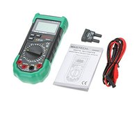 Multimètre numérique MS8261 avec rétroéclairage LCD, tension AC/DC, courant, résistance, capacité, testeur de transistors HFE, 3,5 chiffres