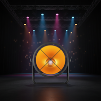 Projecteur de scène rétro LED RGBALC 600W, étanche IP54, avec effet Aura et anneau, contrôle DMX512, CRI élevé 92, utilisation extérieure