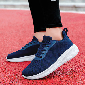 Chaussures de course décontractées unisexe en maille, grande taille, transfrontalières, style Quanzhou, à lacets, amortissantes, à bout large, pour l'été et le voyage - Product Image 2