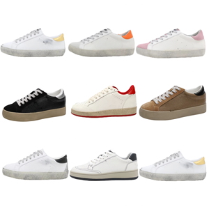Zapatillas Planas de Cuero con Efecto Desgastado, Ligeras y Transpirables, de Diseño Retro con Estrellas, para Hombre y Mujer, Tendencia de Moda, Dropshipping - Product Image 6