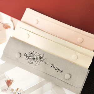 Bolsa de Almacenamiento de Joyería Rectangular de Microfibra para Collares, Pulseras y Colgantes, con Logotipo Personalizado, Nueva y en Oferta - Product Image 6