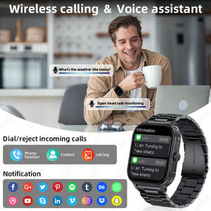 Montre connectée LIGE BWJU105 à longue durée <span class=keywords><strong>de</strong></span> <span class=keywords><strong>vie</strong></span> <span class=keywords><strong>de</strong></span> la batterie pour hommes et femmes, suivi <span class=keywords><strong>de</strong></span> la forme physique, réponse aux appels, fréquence cardiaque, montre connectée Android IOS - Product Image 2