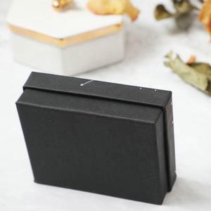 Caja de joyería para collar del horóscopo del zodiaco, conjunto de joyería de lujo negro, embalaje con cinta - Product Image 5