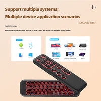 Télécommande MX3 améliorée, télécommande universelle T6, télécommande sans fil 2,4G, souris aérienne G10, Android TV Box, PC, projecteur, clavier QWERTY, recharge