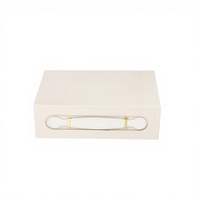 Caja de Regalo Plegable de una Pieza YZ, Caja de Embalaje de Cartón Duro para Ropa con Asa para Prendas y Regalos Corporativos