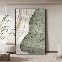 Grande oeuvre moderne peinte à la main Texture abstraite toile Art mural fait à la main moderne 3D peinture à l'huile personnalisée
