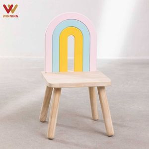 Chaises en bois Montessori pour garderies, centres de soins aux enfants, sièges empilables pour tout-petits, mobilier pour salles de classe, maternelles et jardins d'enfants - Product Image 1