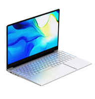 Laptop Intel Baru 15.6 inci RAM 16GB SSD 128GB Resolusi 1920x1200 Bodi Metal Keyboard Inggris Windows 10 AMD Radeon 540 Daya Tahan Baterai 4-7 Jam