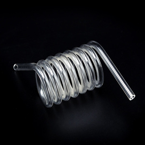 Khả năng chịu nhiệt rõ ràng thủy tinh thạch anh cuộn dây ống xoắn ốc ống thủy tinh thạch anh để sưởi ấm - Product Image 4