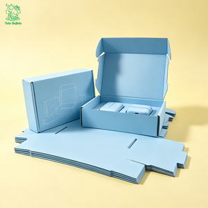Boîte d'expédition en carton rigide recyclable pour écouteurs, boîte d'envoi pour colis postaux, emballage pour petites entreprises technologiques - Product Image 2