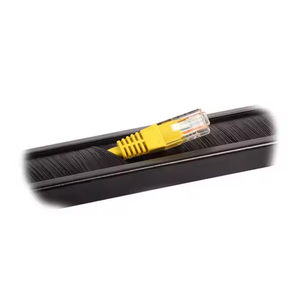 Panel <span class=keywords><strong>de</strong></span> cepillo <span class=keywords><strong>de</strong></span> gestión <span class=keywords><strong>de</strong></span> cables <span class=keywords><strong>de</strong></span> montaje en rack horizontal 1U-tira organizadora <span class=keywords><strong>de</strong></span> paso <span class=keywords><strong>de</strong></span> cables <span class=keywords><strong>de</strong></span> centro <span class=keywords><strong>de</strong></span> datos <span class=keywords><strong>de</strong></span> <span class=keywords><strong>red</strong></span> <span class=keywords><strong>de</strong></span> servidor - Product Image 1