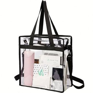Bolsa de Compras Personalizada con Logotipo, de PVC Impermeable de 35 mm de Grosor, para Estadio, Conciertos, Playa, Viajes, Bandolera, Bolso de Hombro - Product Image 2