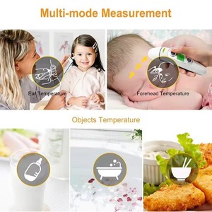 Forehead & Ear Thermometer FC-IR100 Dual Mode Infrared Digital LCD Display Medical Grade <b>Temperature</b> <b>Instrument</b> - Product Image 3