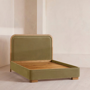 <span class=keywords><strong>Cama</strong></span> Moderna de Madera Maciza para Hotel o Resort <span class=keywords><strong>con</strong></span> <span class=keywords><strong>Respaldo</strong></span> <span class=keywords><strong>Acolchado</strong></span> Suave, Tamaño Personalizable, Tela de Terciopelo, <span class=keywords><strong>Cama</strong></span> Doble Adecuada para Dormitorio - Product Image 3
