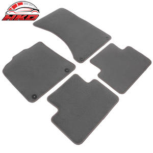 Tapis de sol pour Porsche Macan 15-25, 4 pièces, conducteur et passager, antidérapants, velours gris - Product Image 3
