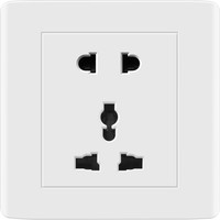 Nouveau design Interrupteur mural standard universel DC et prise de courant intelligente avec port USB et indicateur