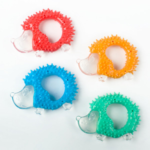 Jouet à mâcher hérisson en TPR pour chiens, soins dentaires, fournitures pour animaux de compagnie d'intérieur, 83g JH-6163 - Product Image 1