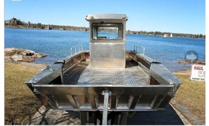 Yate YAMANE de 9m (30 pies), Embarcación de Desembarco de Aluminio Soldado con Cabina Cerrada, <span class=keywords><strong>Barco</strong></span> de Trabajo en Venta - Product Image 4