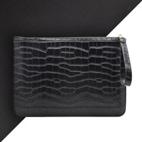 Ysure bolsa de envelope de couro, artesanal, de luxo, carteira de noite, bolsa de mensageiro