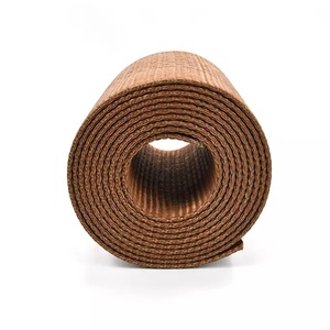 Correa de escalada de poliéster resistente de <span class=keywords><strong>4</strong></span> <span class=keywords><strong>pulgadas</strong></span> <span class=keywords><strong>Eslinga</strong></span> de correa de amarre de carga amarilla para manualidades al aire libre e interiores - Product Image 2