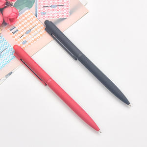 Stylo bille en métal personnalisé avec logo, pointe de 1,0 mm, encre bleue/noire non effaçable, pour cadeaux promotionnels, usage professionnel et scolaire - Product Image 4