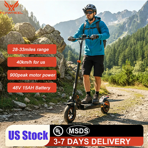 Patinete Eléctrico para Adultos con Neumáticos Anchos y Motor Potente, Marca Flywheel, Disponible en EE. UU. - Product Image 6