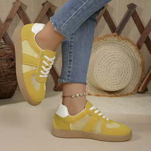 Baskets décontractées pour femmes, style basket-ball allemand, à semelle épaisse, collection automne 2025 - Product Image 3