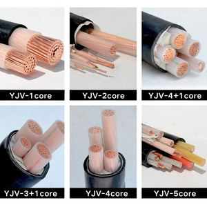 Cable <span class=keywords><strong>de</strong></span> Baja Tensión YJV YJV22 ZC-YJV NH-YJV XLPE PVC Sin Armadura, 4 Núcleos, Conductor <span class=keywords><strong>de</strong></span> Cobre Libre <span class=keywords><strong>de</strong></span> Oxígeno, Clasificación IP68, para Uso en Construcción - Product Image 6