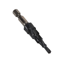 Lot de 3 forets étagés HSS Cobalt à cannelures spirales pour le perçage de trous dans le métal et l'acier inoxydable