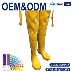 <span class=keywords><strong>Stivali</strong></span> di Sicurezza in Gomma di Alta Qualità con Punta in Acciaio e Fascia in Gomma per Uso Esterno - Product Image 1