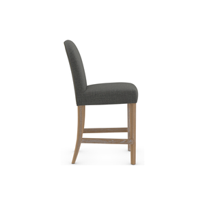 Taburete de Bar Tapizado de Alta Calidad con Patas de Madera Maciza, Diseño Ergonómico y Cómodo, Taburete de Bar Perfecto - Product Image 5