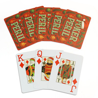 Cartes à Jouer Personnalisées Imprimées, Écologiques et Imperméables - Jeu de Société Familial, Taille et Couleur Personnalisables, Durables et Portables pour Cadeaux