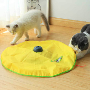 Jouets électriques intelligents et drôles pour la <span class=keywords><strong>chasse</strong></span> au chat, rotation automatique, interactif, intérieur, mouvement - Product Image 1