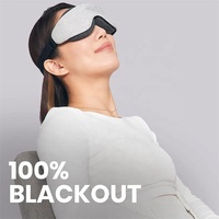 Masque de Sommeil Cache-Œil 3D Occultant Doux et Confortable pour Voyage et Sieste