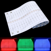 Lámina LED de Fabricante, 24V UL, Lámina de Retroiluminación LED, Panel LED de Matriz de 30W, RGB SMD5050, Panel de Lámina LED Flexible