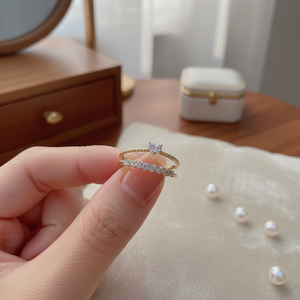 Trending Fashion titanio cuore anelli di serpente Tr alla moda uomini donne gioielli vendita calda anelli di perle all'ingrosso - Product Image 3