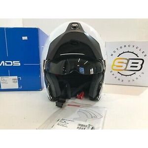 Casco Integrale MDS Bianco Taglia L, Attrezzatura di Sicurezza per Moto da Corsa - Product Image 6