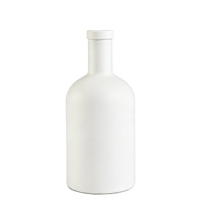 Haute qualité blanc mat 500ml 750ml bouteilles <span class=keywords><strong>de</strong></span> vin en verre emballage vide en liège pour vin <span class=keywords><strong>café</strong></span> <span class=keywords><strong>liqueur</strong></span> Tequila <span class=keywords><strong>liqueur</strong></span> huile d'olive - Product Image 2