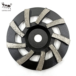 Küçük karınca 7 inç 175mm aşındırıcı disk plaka seti için OEM OBM orta yüksek yüzey taşlama öğütücüler için özelleştirilebilir beton - Product Image 6