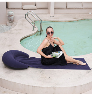 Colchoneta inflable para acampar, colchoneta compacta ultraligera para acampar, cojín para dormir con almohada, sofá inflable, colchón de aire - Product Image 1