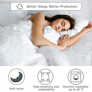 Protector de Colchón Premium con Cierre, Cubre Colchón de Tela Suave con Certificación OEKO-TEX para Toda la Familia - Product Image 2