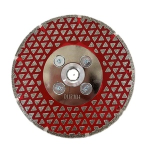 Red Circular <strong>Saw</strong> <strong>Blade</strong> 115 125 mm Disc Diamond Electroplated Circular <strong>Saw</strong> <strong>Blade</strong> Anger Grinder Cutting Circular Stone Grinder - Product Image 4