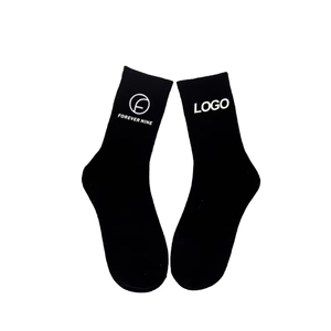 High Quality Wholesale Custom Embroidered Letter Logo <b>Sock</b> Cotton Designer Mixed Color Pattern Crew <b>Socks</b> - Product Image 1