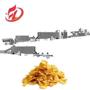 Breakfast Snack Cereal Extruder Production Line Making Processing Machine