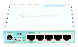 Enrutador Mikr0 Tik HEX de doble núcleo <span class=keywords><strong>RB750Gr3</strong></span> Enrutador Gigabit Ethernet de 5 puertos - Product Image 3